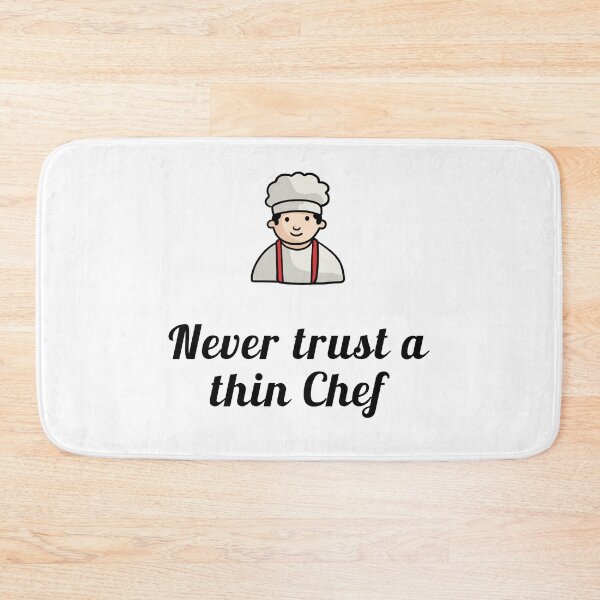 Item preview, Never trust a thin Chef designed and sold by petrosdeme.
