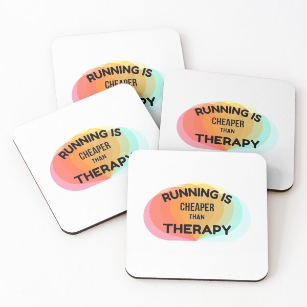 Item preview,  Running Is Cheaper Than Therapy  designed and sold by Shash31.