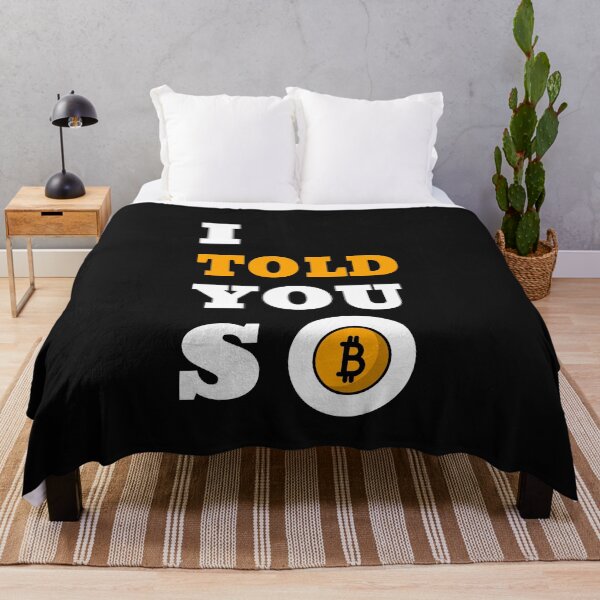 Item preview, Bitcoin I Told You So designed and sold by DiscGolfTees.