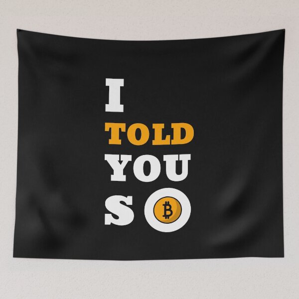 Item preview, Bitcoin I Told You So designed and sold by DiscGolfTees.