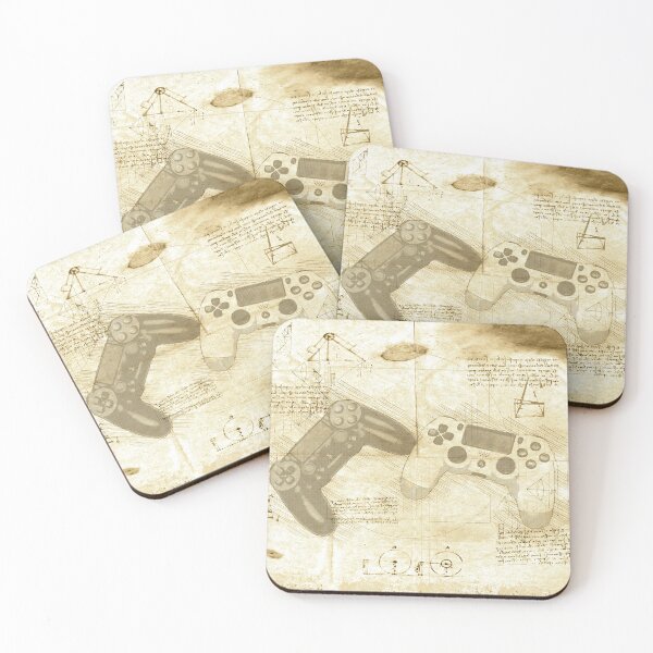 Item preview, gamer da Vinci style designed and sold by Five Seventy Five.