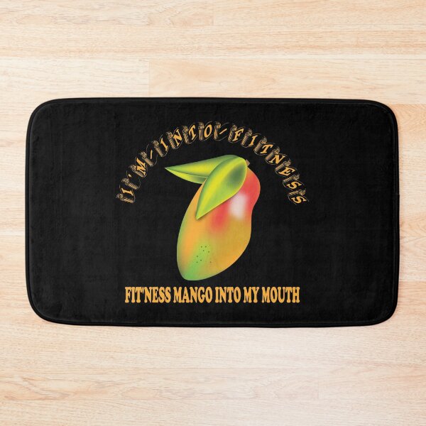 Item preview, I'm Into Fitness - I'm Into Fit'ness Mango Into My Mouth Design designed and sold by Paula Helit.