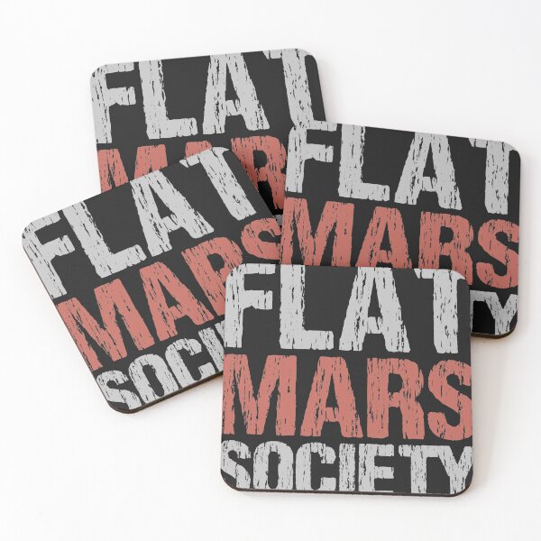 Item preview, Flat Mars Society designed and sold by UwillBeAwesome.