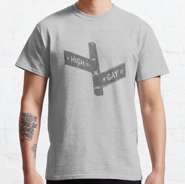 High St and Gay St Signs Vintage Classic T-Shirt