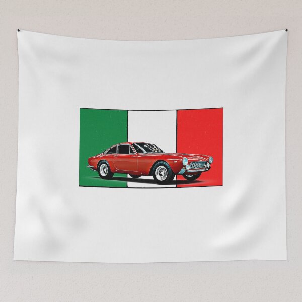 Item preview, 250 GT Italian Print designed and sold by Auto-Prints.