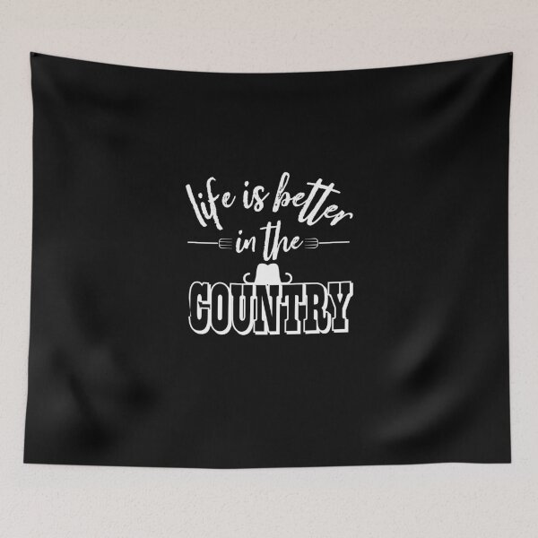 Item preview, Life is better in the country designed and sold by FurioInc.