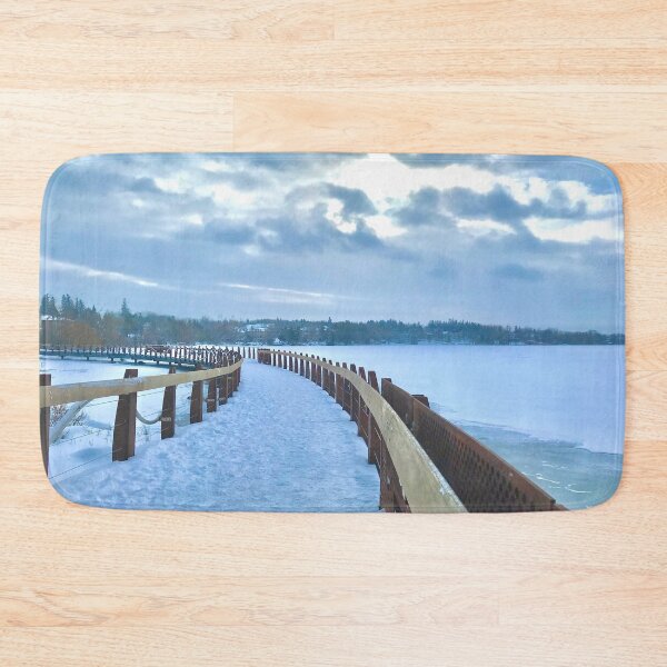 Item preview, Boardwalk on the Frozen Lake designed and sold by Orchyd.