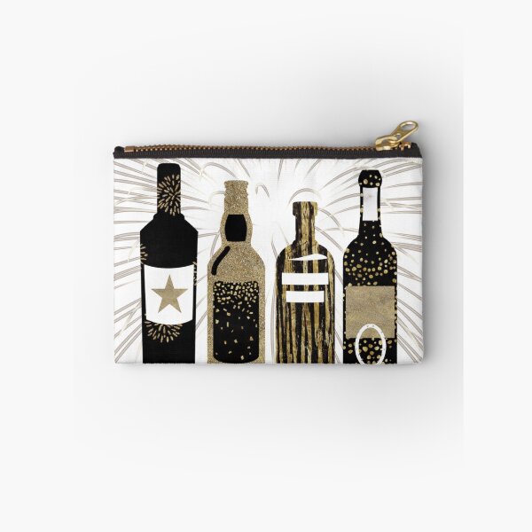 Item preview, black and gold alc bottles designed and sold by Julia Santos.