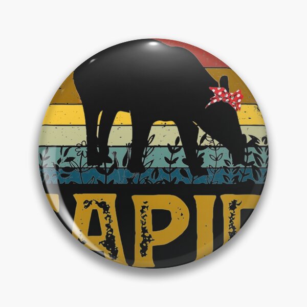 Item preview, Just A Girl Who Loves Tapir Vintage  designed and sold by SharonBender.