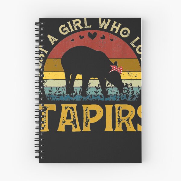 Item preview, Just A Girl Who Loves Tapir Vintage  designed and sold by SharonBender.