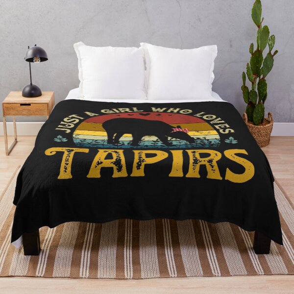 Item preview, Just A Girl Who Loves Tapir Vintage  designed and sold by SharonBender.