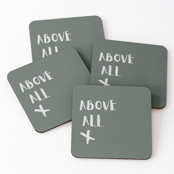 Item preview, Christian quote above all designed and sold by pureheartvision.
