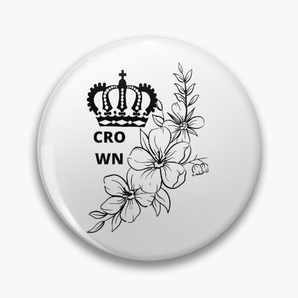 Item preview, CROWN Shirt Black designed and sold by azomiross.
