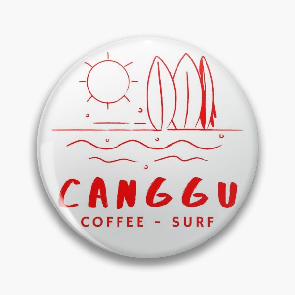 Item preview, Canggu Bali Coffee + Surf Indonesia designed and sold by Hoiho Adventure Shirts.