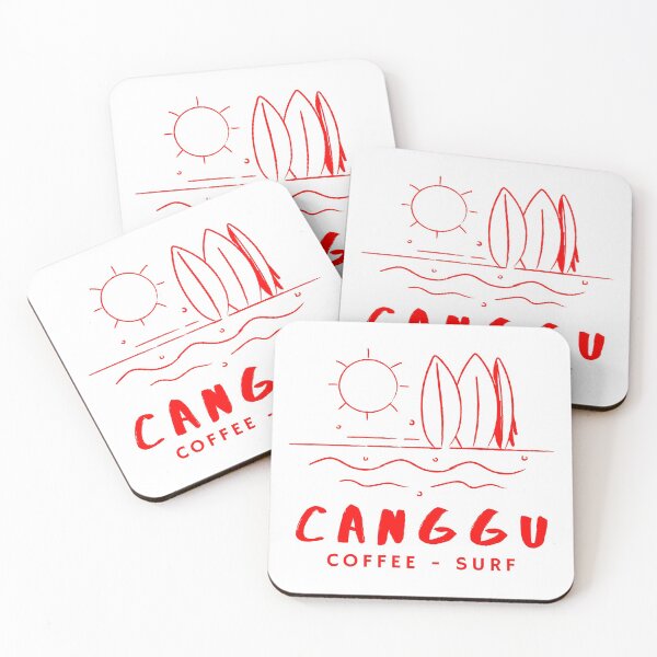 Item preview, Canggu Bali Coffee + Surf Indonesia designed and sold by Hoiho Adventure Shirts.