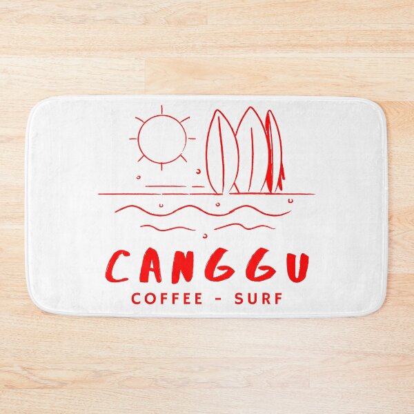 Item preview, Canggu Bali Coffee + Surf Indonesia designed and sold by Hoiho Adventure Shirts.