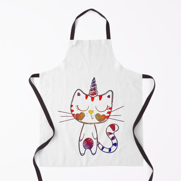 Item preview, Unicorn Cat Colorful Art Birthday Gift designed and sold by GBDesigner.