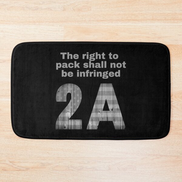 Item preview, 2A Second Amendment with faded flag in text. designed and sold by EverLife.