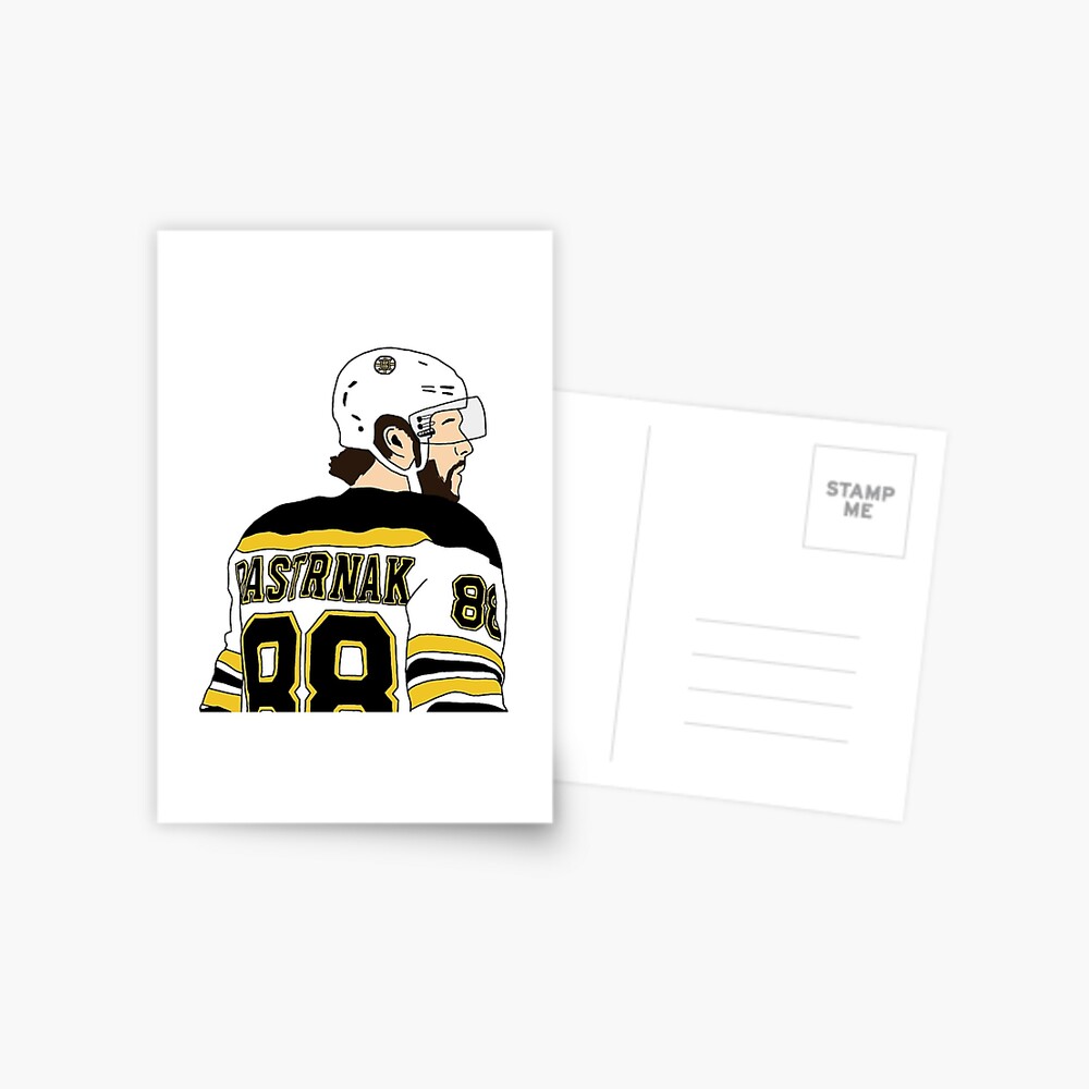david pastrnak winter classic Greeting Card for Sale by kmarn93