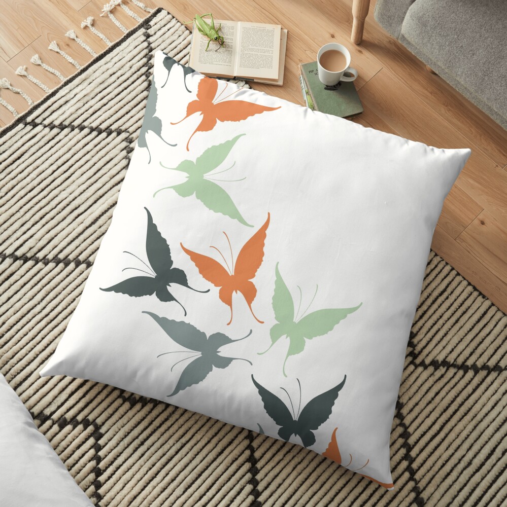 Butterfly Dreams Floor Pillow