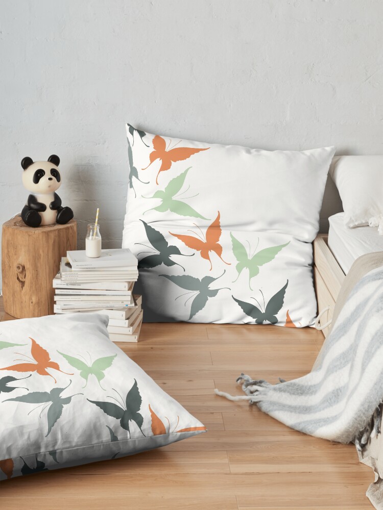 Alternate view of Butterfly Dreams Floor Pillow