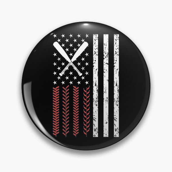 Item preview, Baseball American Flag US Sports  designed and sold by pannolinno.