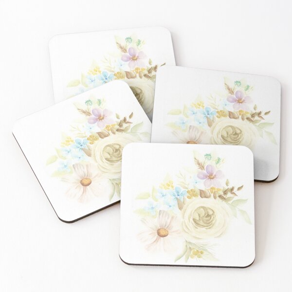 Item preview, Nichole_art: Dreamy watercolor - summer flowers designed and sold by NicholeArtworks.