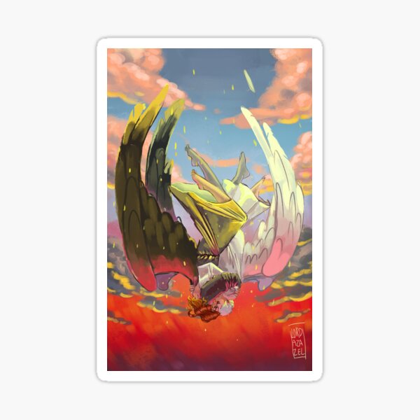 The fall Sticker