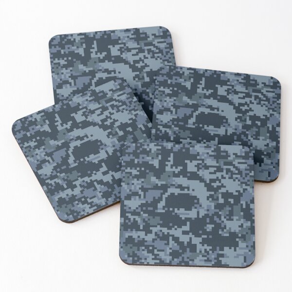 Item preview, Navy Blue 2 Digital Military Camouflage designed and sold by amydaggett.