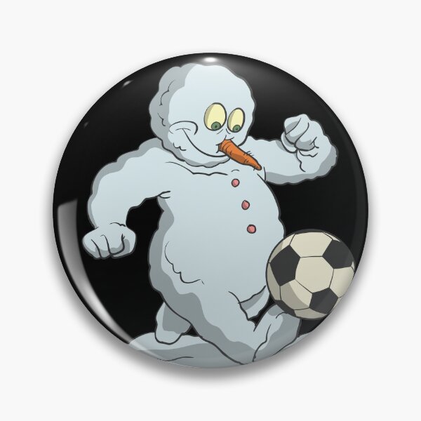 Item preview, Snowman with soccer ball designed and sold by Monkey Ful.