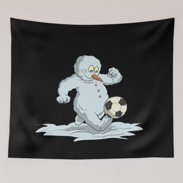 Item preview, Snowman with soccer ball designed and sold by Monkey Ful.