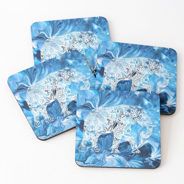 Item preview, Abstract Elephant A2 designed and sold by Jean Plout.