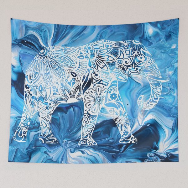 Item preview, Abstract Elephant A2 designed and sold by Jean Plout.