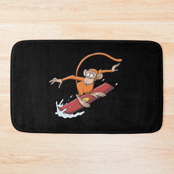 Item preview, Monkey on snowboard in the snow designed and sold by Monkey Ful.