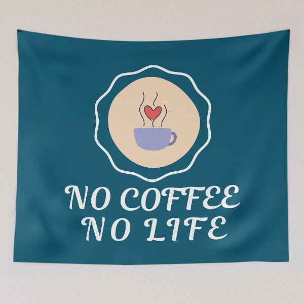 Item preview, No Coffee No Life designed and sold by OwlCanvas.