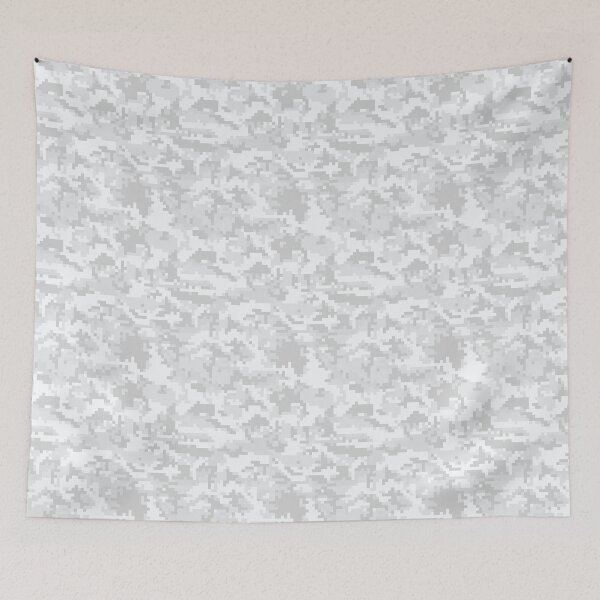 Item preview, White Winter Digital Military Camouflage designed and sold by amydaggett.