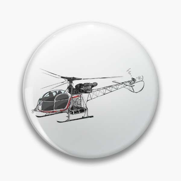 Item preview, SA 315B Lama N53AW Helicopter Aérospatiale designed and sold by Michael Garber.