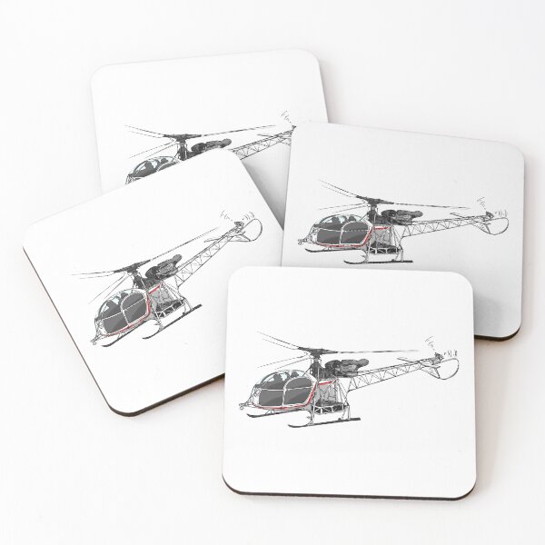 Item preview, SA 315B Lama N53AW Helicopter Aérospatiale designed and sold by Michael Garber.