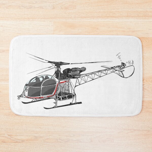 Item preview, SA 315B Lama N53AW Helicopter Aérospatiale designed and sold by Michael Garber.