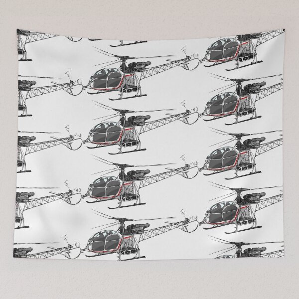 Item preview, SA 315B Lama N53AW Helicopter Aérospatiale designed and sold by Michael Garber.