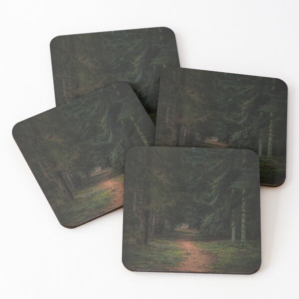 Item preview, Dark moody forrest photograph designed and sold by slashley-666.