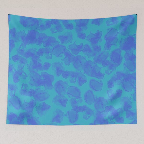 Item preview,  Lovely Beautiful Blue Colored Pattern designed and sold by The-overthinker.