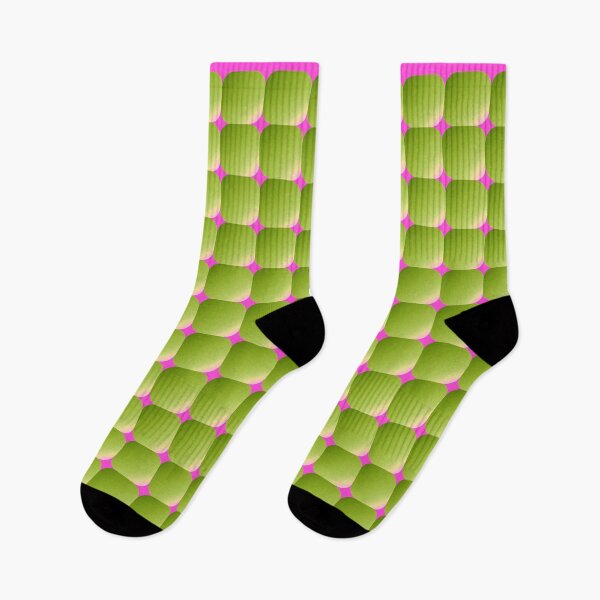 Item preview, Retro Square Scales - Lime and Pink designed and sold by Quooki.