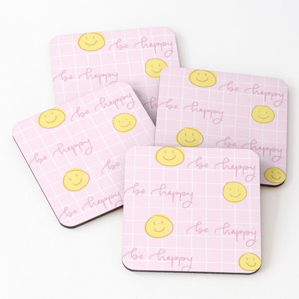 Item preview, Smiley Face (Be Happy Grid Aesthetic) designed and sold by kerinnn.