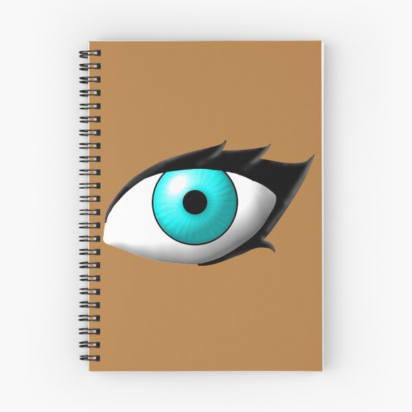 Item preview, Neon Blue Anime Style Eye (Medium Skin Tone) designed and sold by RayRayViolet.
