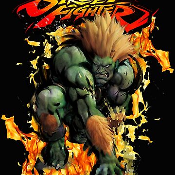 Street Fighter Electric Powers of Blanka Classic Art Board Print for Sale  by NANRIBBON