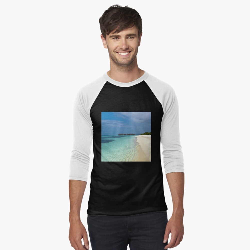 Item preview, Baseball ¾ Sleeve T-Shirt designed and sold by JeanJohnJohn.