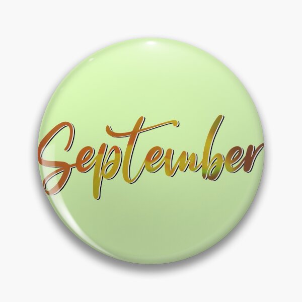 Item preview, September designed and sold by Mhairi Agnew.