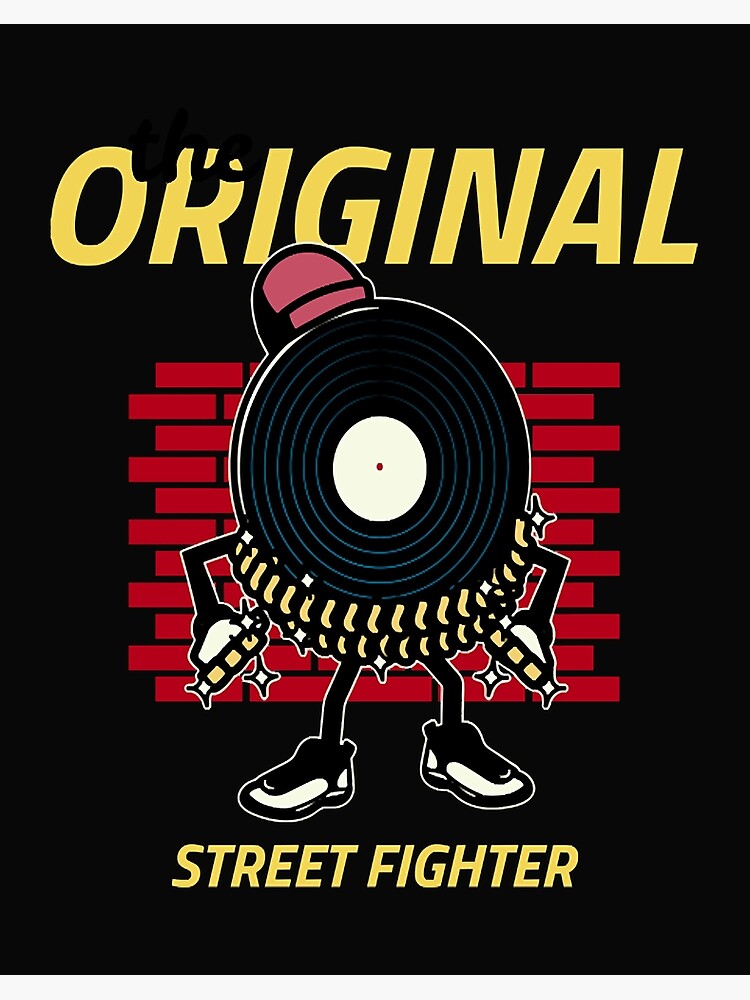 The Original Street fighter hip hop girls streetwear | Art Board Print