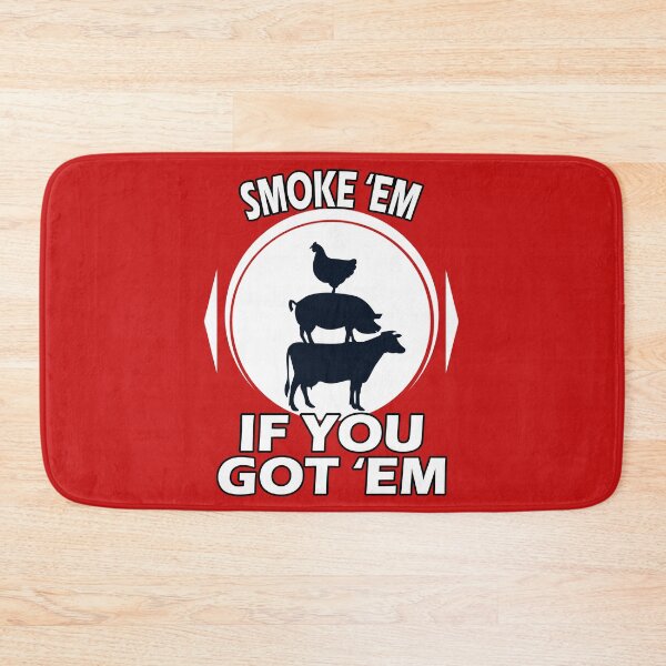 Item preview, Smoke Em If you Got Em BBQFunny vintage Smoking Bbq Smoker designed and sold by marcek.